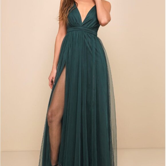Lulus Backless Maxi Dress - Picture 1 of 4